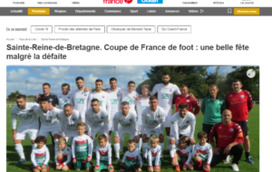 Article OUEST FRANCE - Parcours Coupe de France
