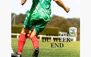 RÉSULTATS DU WEEKEND