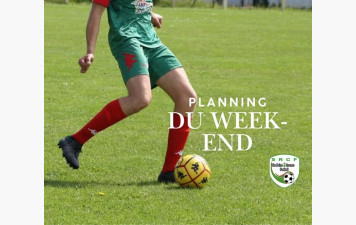 AGENDA DU WEEK END !!!