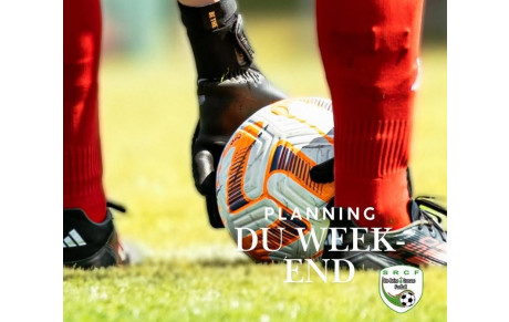 PLANNING DU WEEKEND